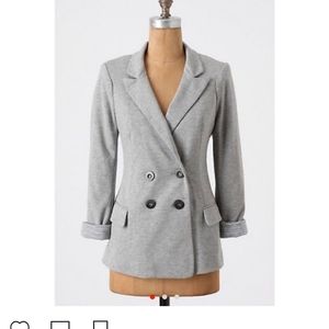 Anthropologie Cartonnier Sweater Blazer
